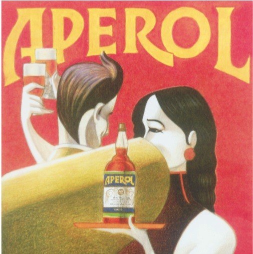 Vintage Aperol Cropped