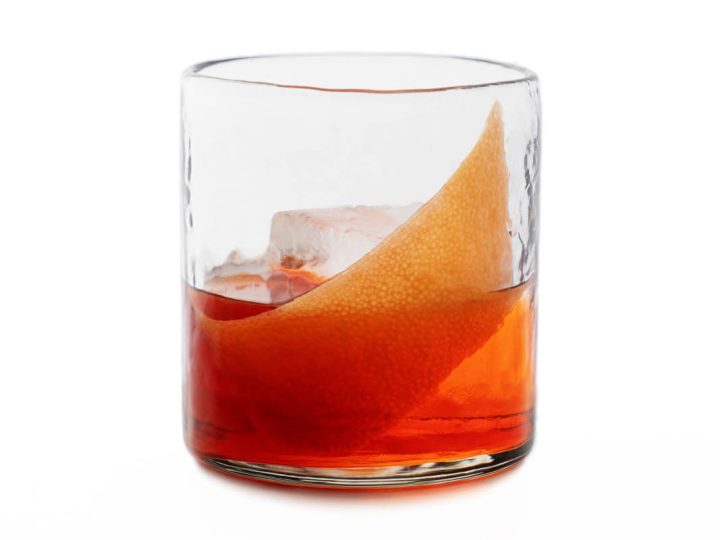 Oaxacan Negroni Cocktail with Mezcal