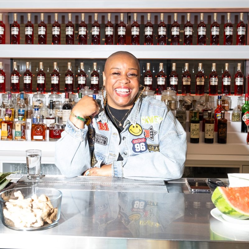 Tiffanie Barriere at Campari Academy NYC