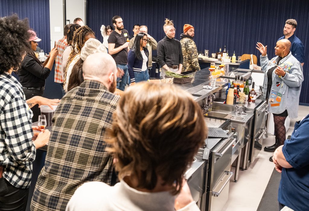 Tiffanie Barriere Cognac Connection Class at Campari Academy - event photo